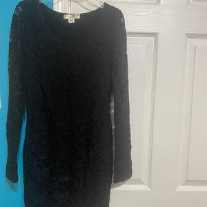 Lace Black Dress